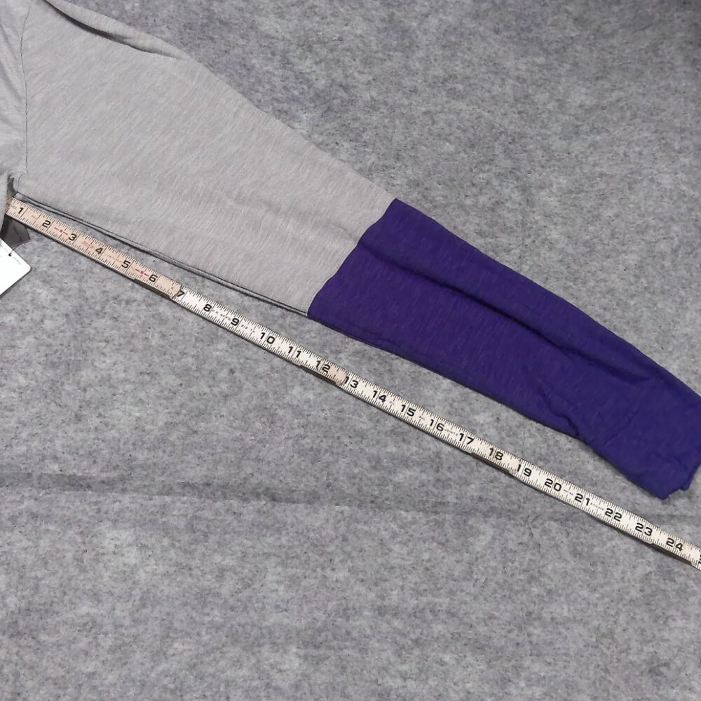 Nike LSU Tigers Long Sleeve Shirt Mens Large Tiger Eye logo Gray Purple NCAA NWT - Picture 9 of 9